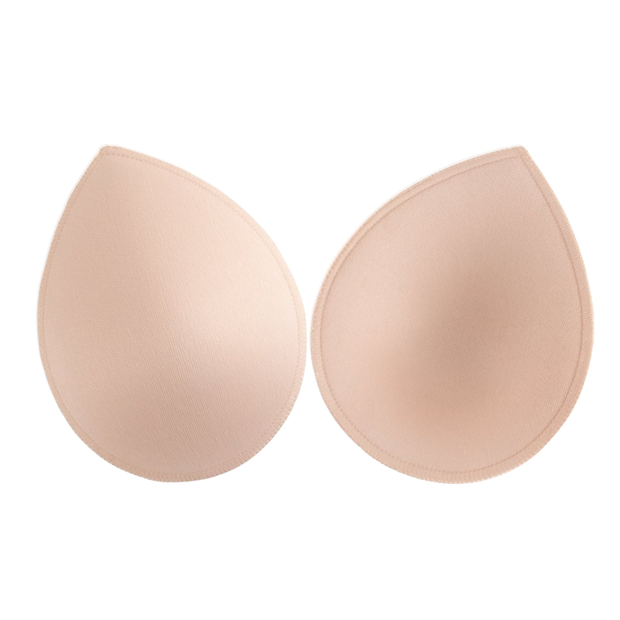 Standard Tear Drop Bra Cup Inserts, for Activewear, Athletics, Yoga and Sports