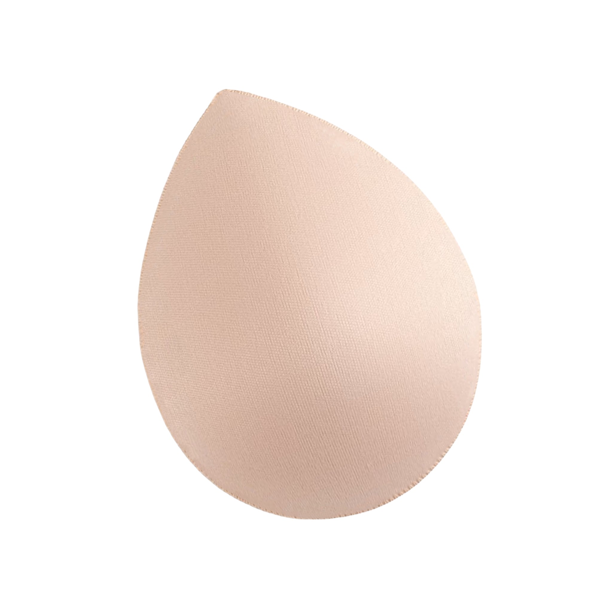 Beige bra pad on a white background#color_beige