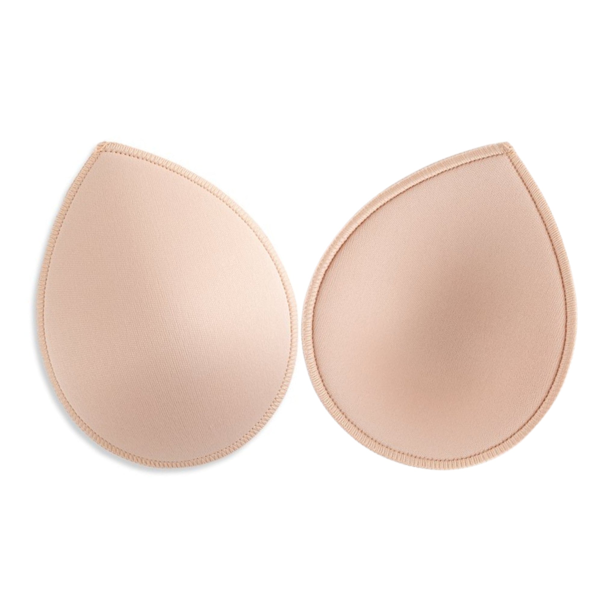Premium Tear Drop Bra Cup Inserts, for Activewear, Athletics, Yoga and Sports